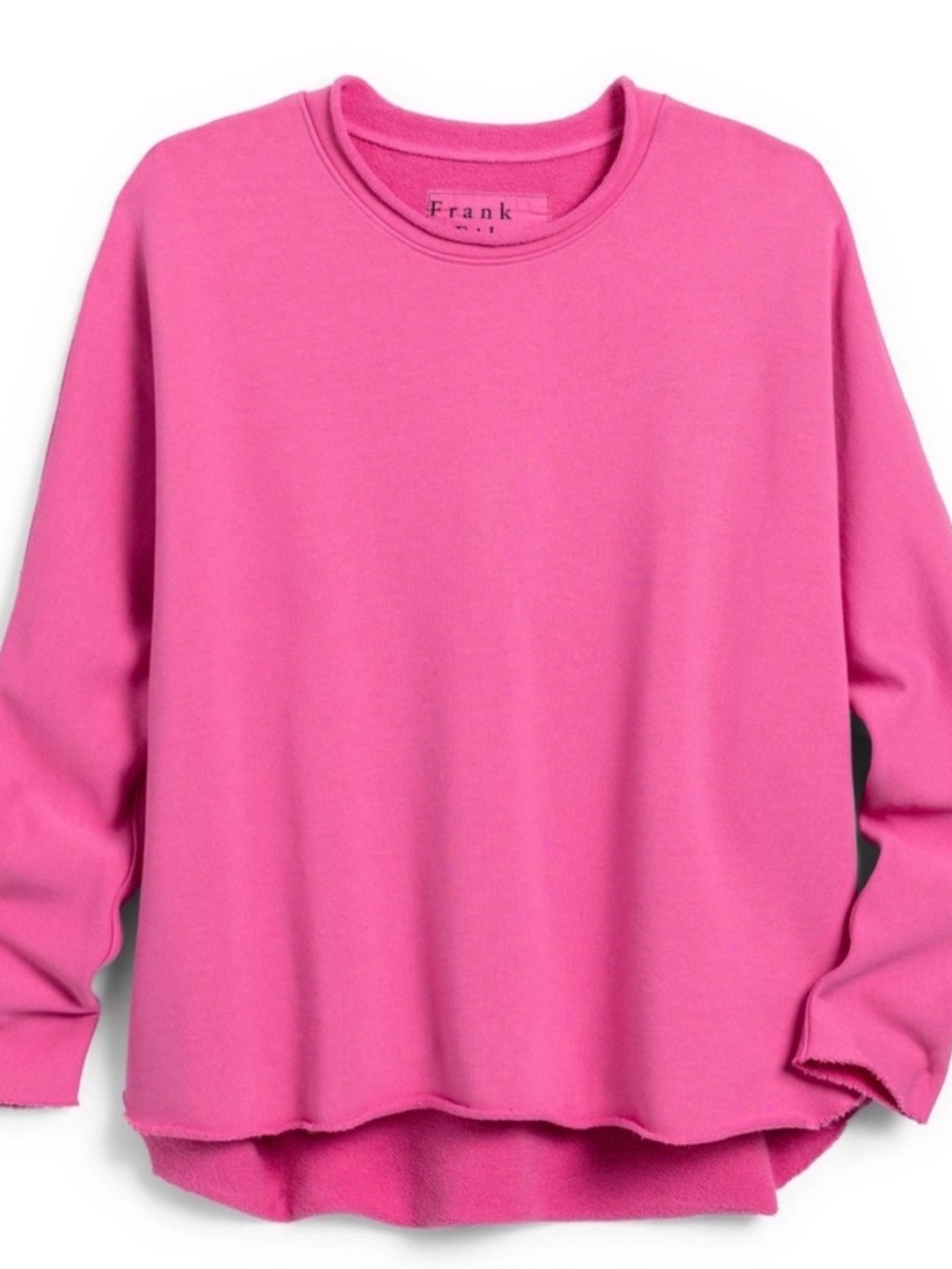 Frank & Eileen Anna Capelet Triple Fleece Bubblegum Pink Size XS